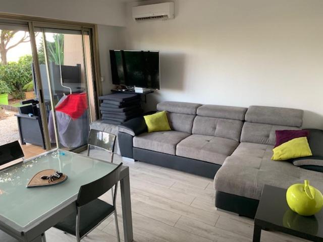Appartement Face A La Mer Et Au Port Saint Laurent Du Var Avec Jardin Privatif Екстериор снимка
